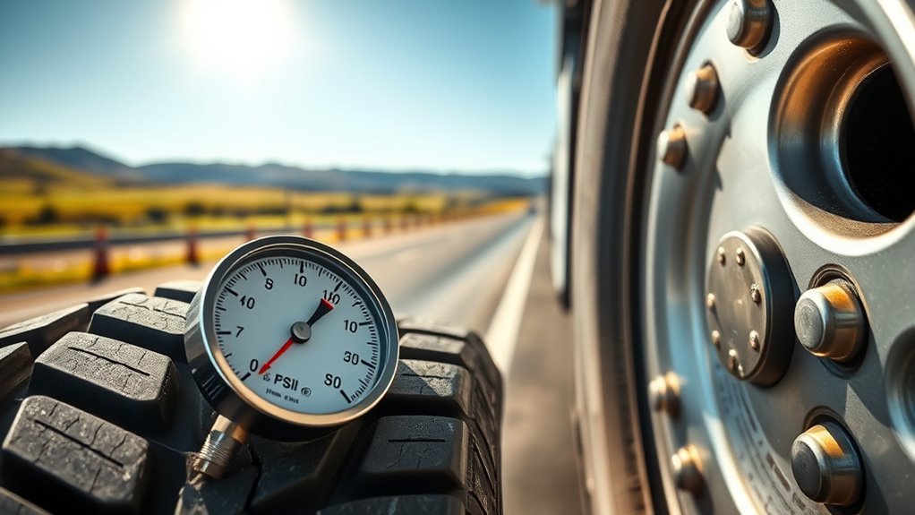 proper truck tire pressure