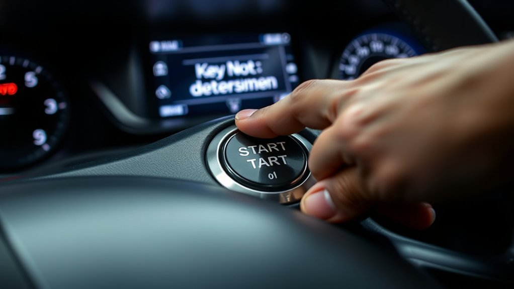 push button start issues