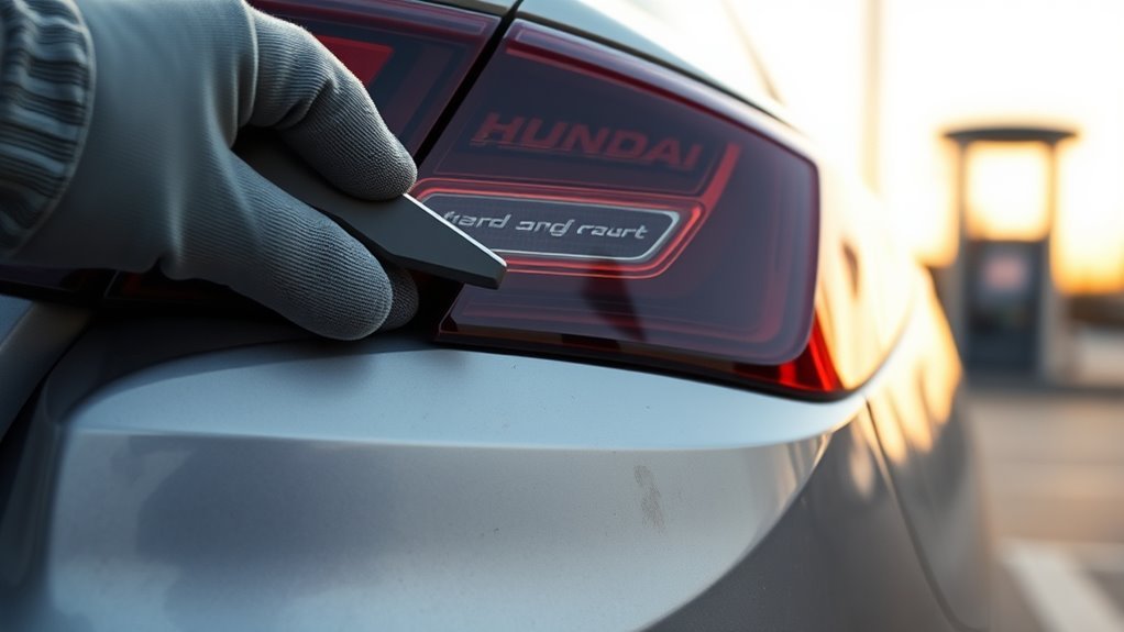 quick sonata fuel door fix