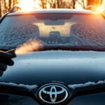 quickly defrost rav4 windshield
