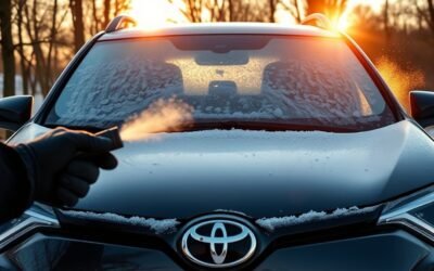 quickly defrost rav4 windshield