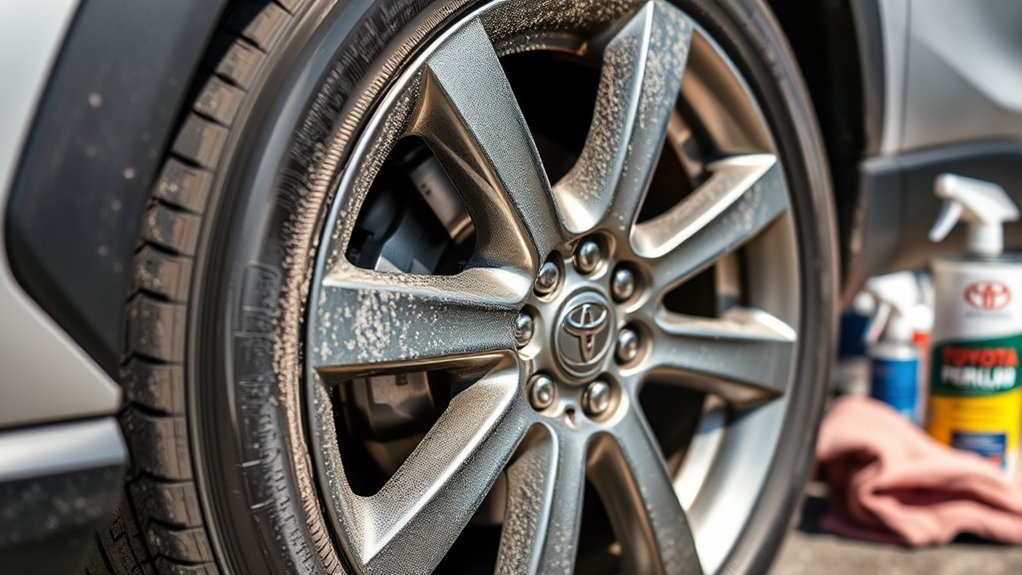 rav4 brake dust cleaning guide