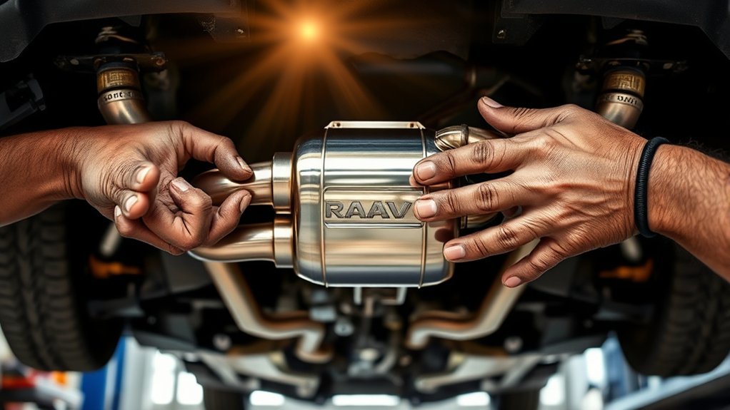 rav4 catalytic converter repair