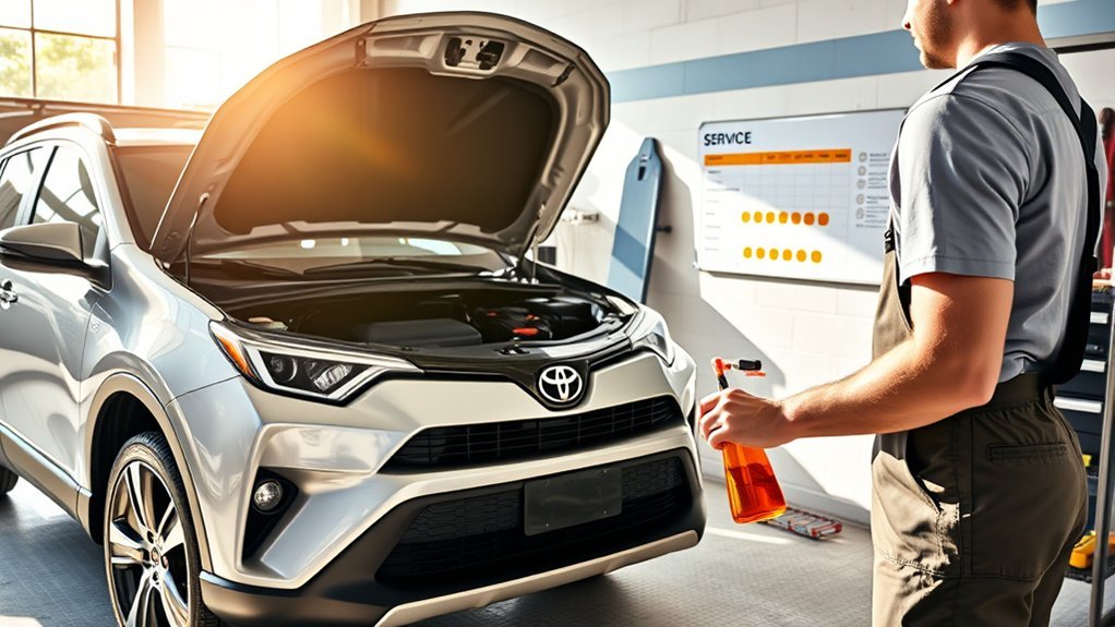 rav4 fluid change schedule