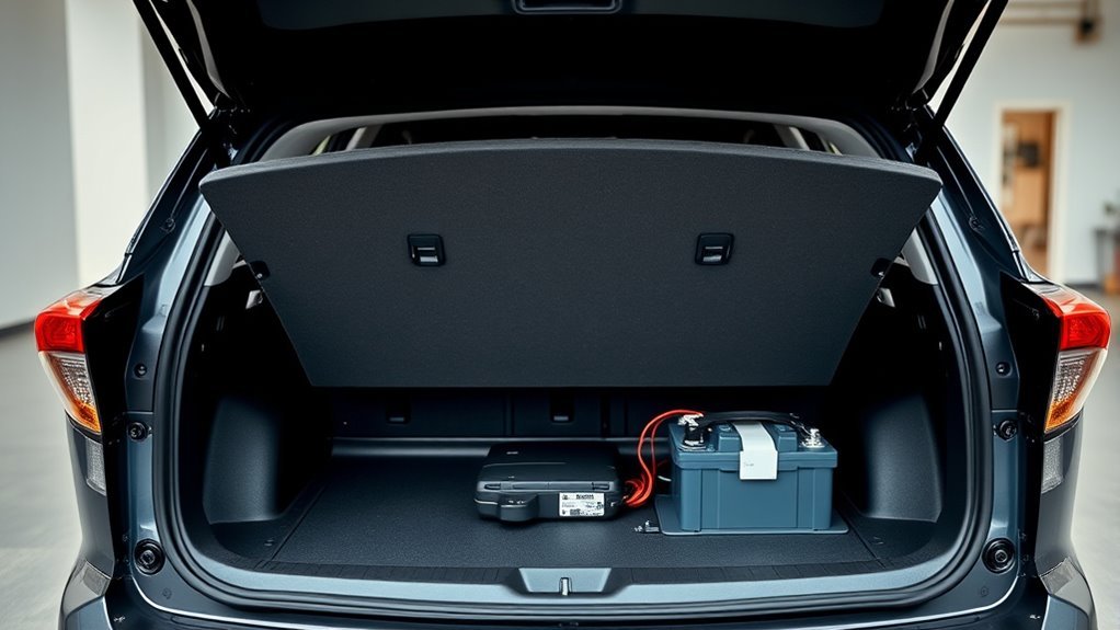 rav4 hybrid battery location