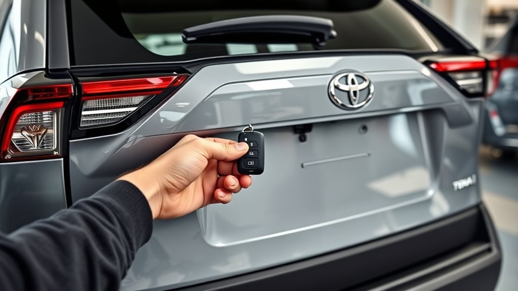 rav4 liftgate closure issue