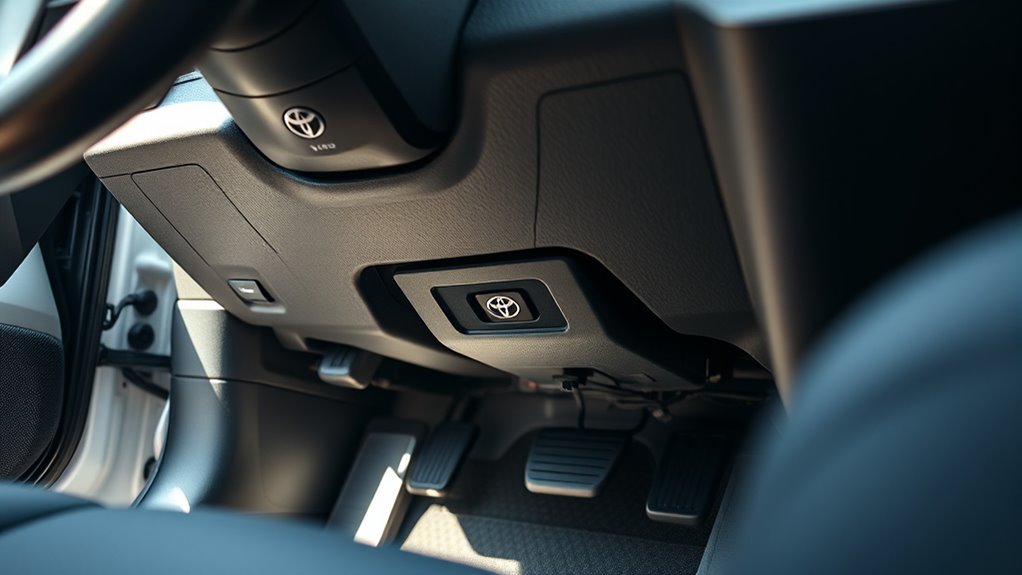 rav4 obd ii port location