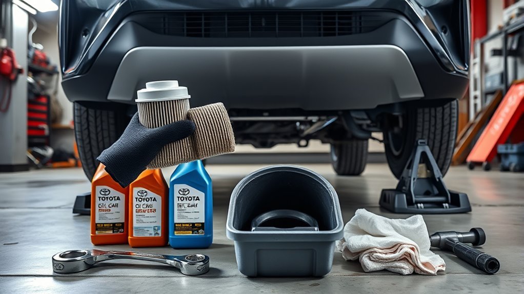 rav4 oil change guidelines