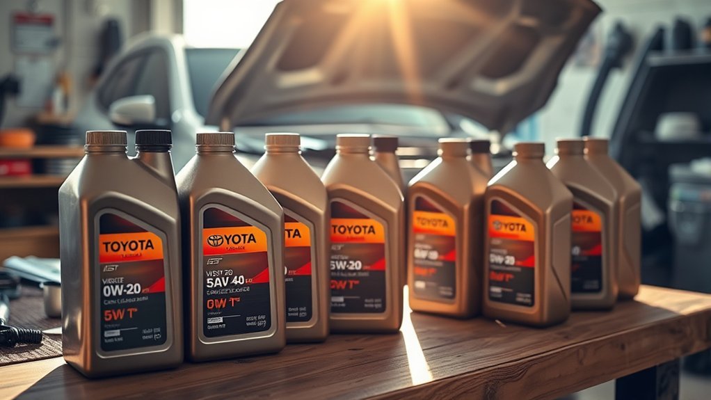rav4 oil viscosity guidelines