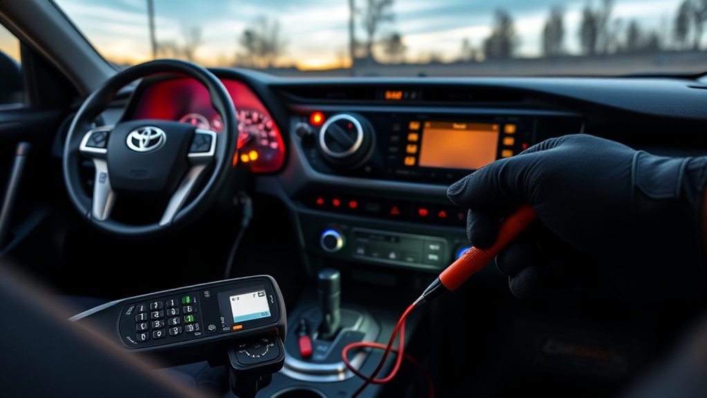 rav4 parking brake diagnosis