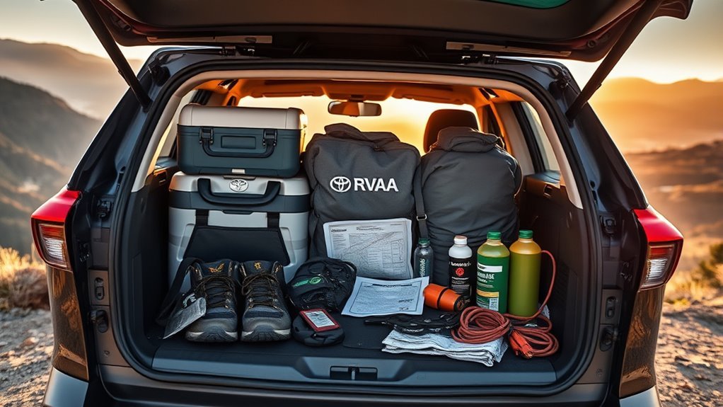 rav4 road trip essentials