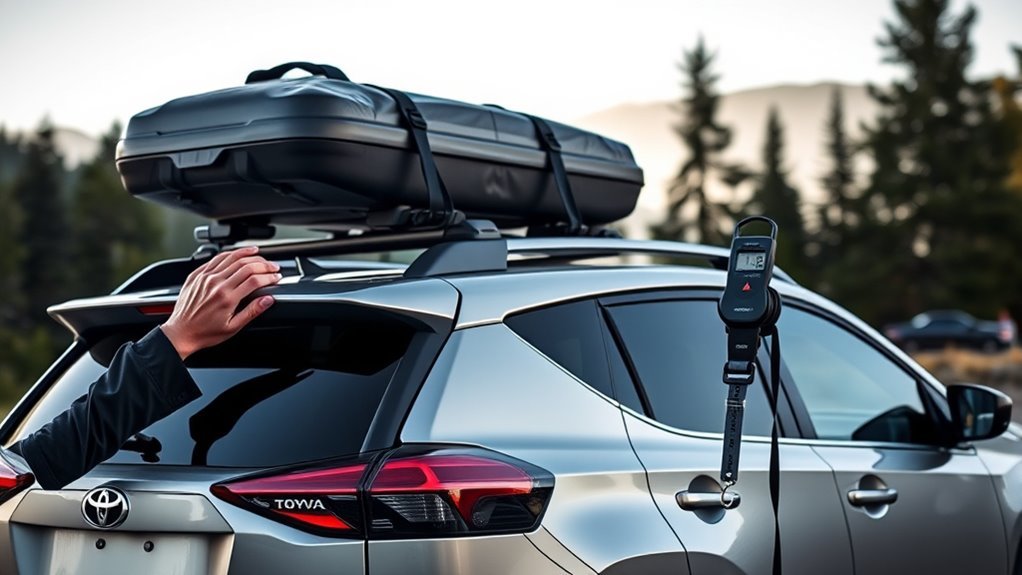 rav4 roof rack capacity