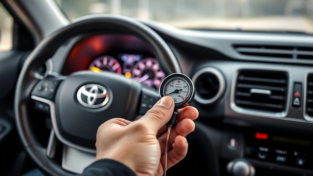 rav4 tire pressure management