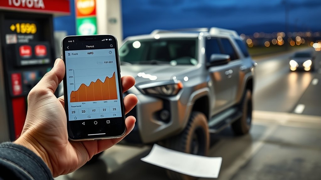 How to compare Toyota 4Runner owner-reported MPG results