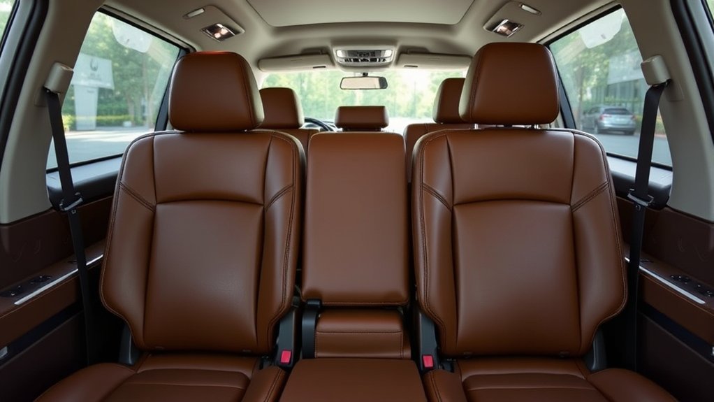 rear seats folding mechanism