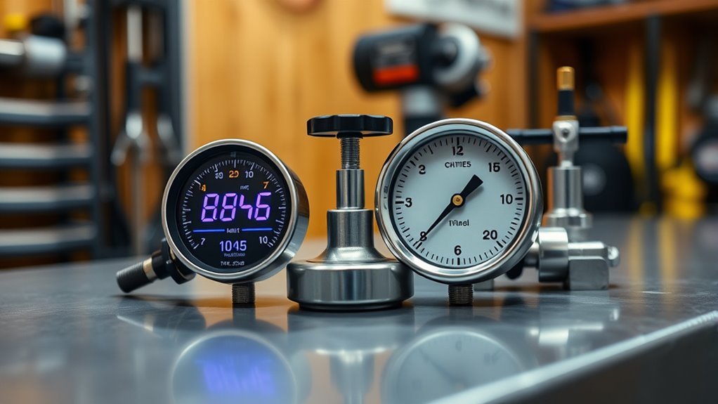 recalibrating tire pressure gauges