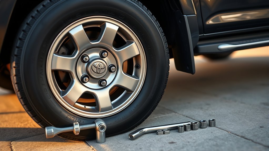 recheck lug nut torque