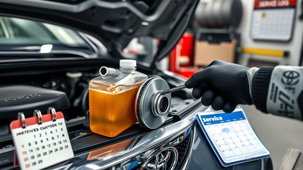 regular brake fluid maintenance