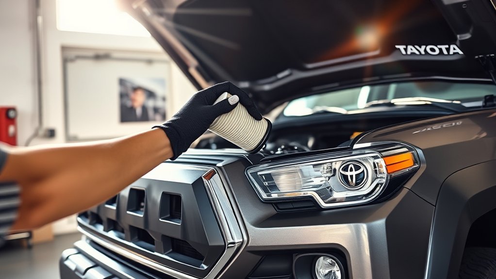 regular oil filter changes