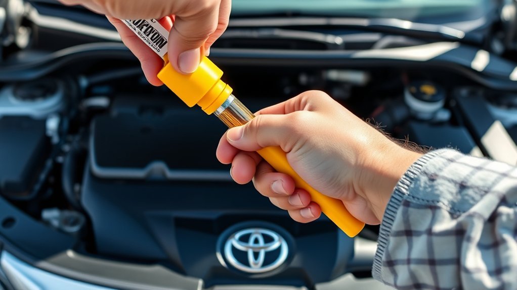 regular oil level checks