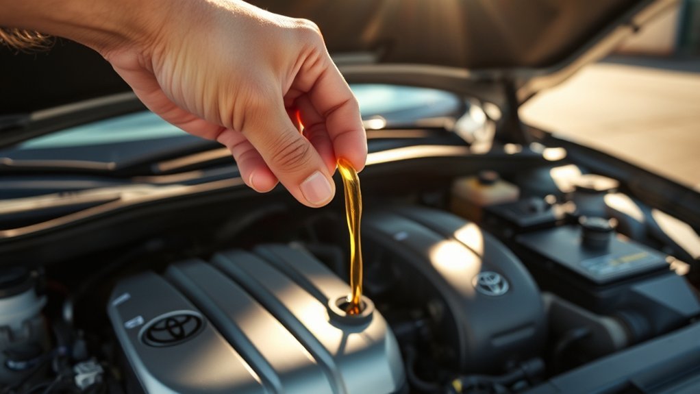 regular oil level checks