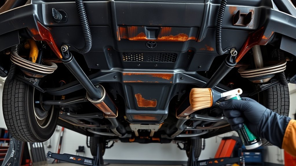 regular rust inspection routine