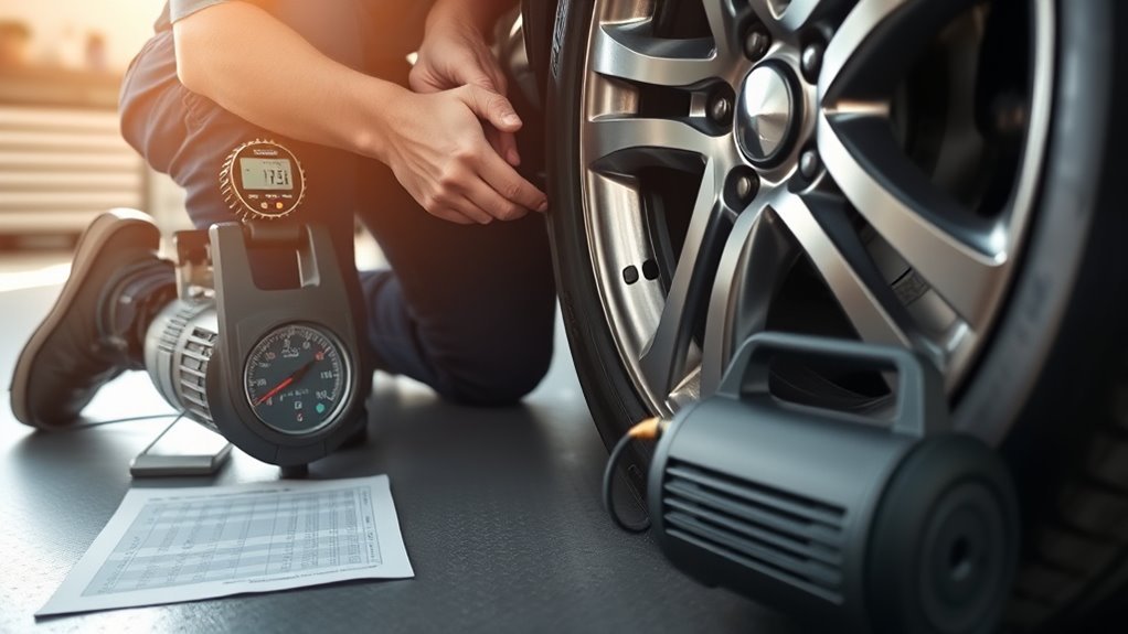 regular spare tire maintenance