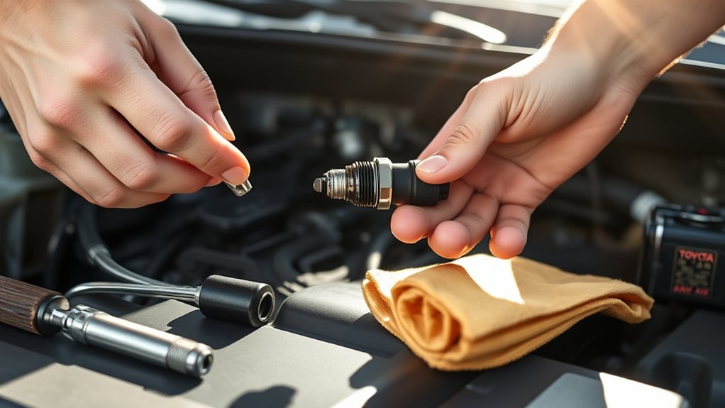 regular spark plug inspections