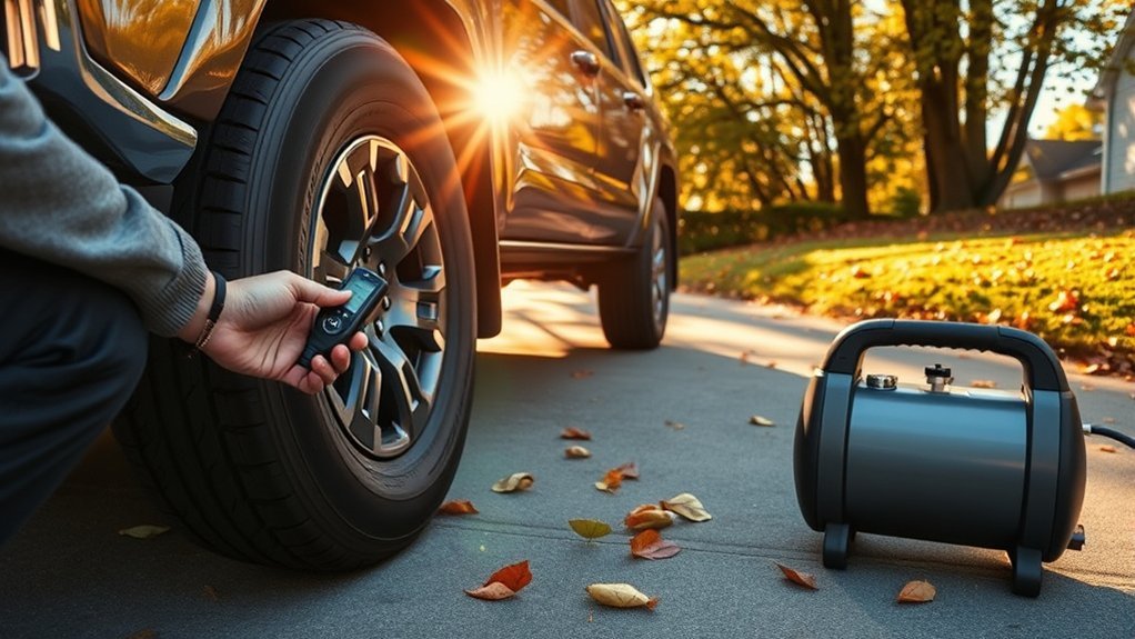 regular tire pressure checks