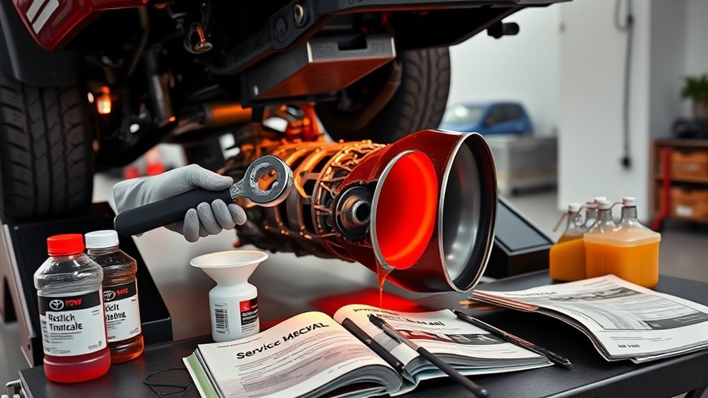 regular transmission fluid maintenance