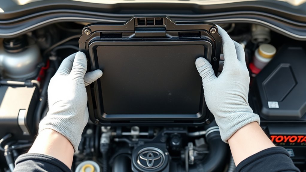 remove air filter cover