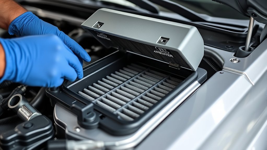 remove air filter cover