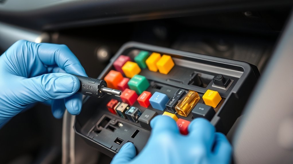 remove broken fuse safely