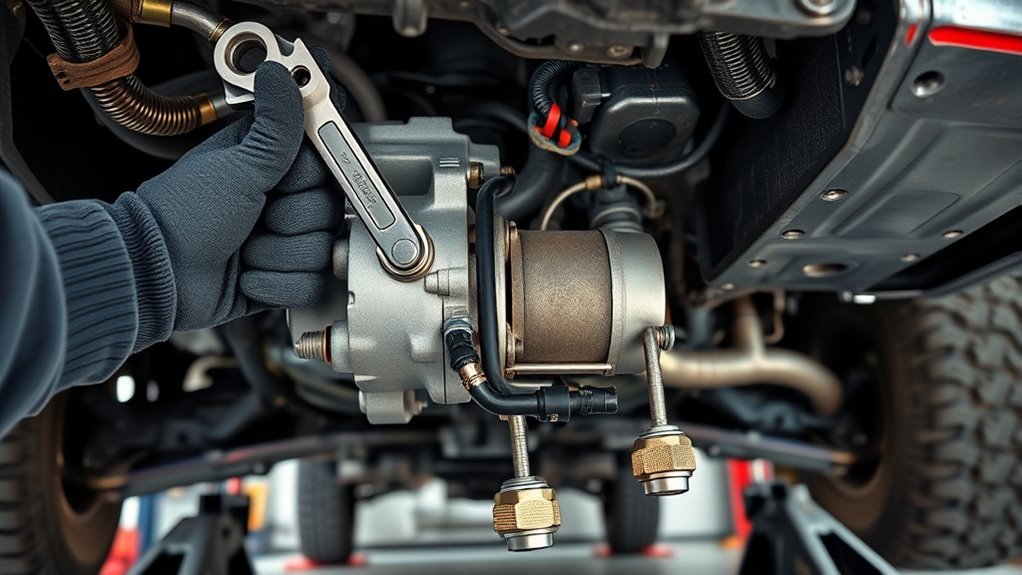 remove heat shield bolts