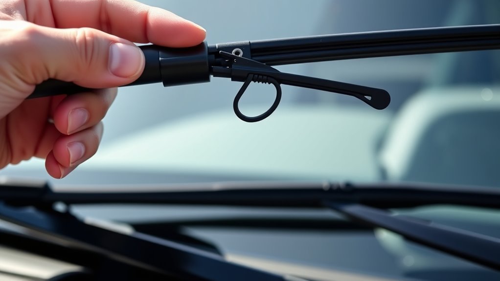 remove wiper blade assembly