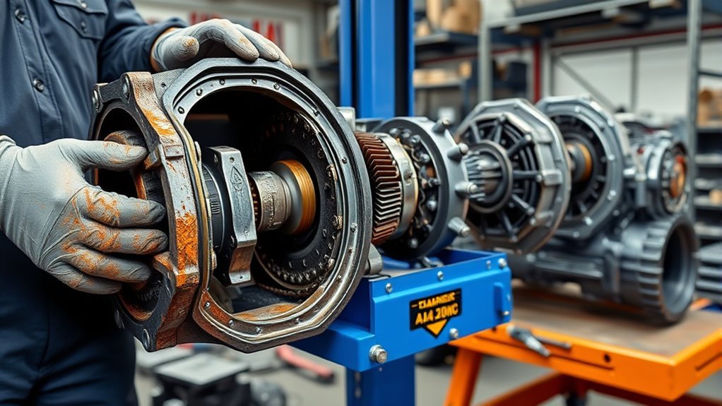 repair or replace transfer case