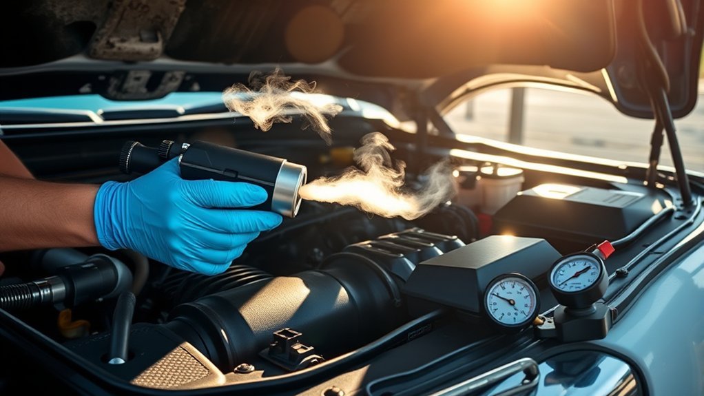 repair vacuum leaks promptly