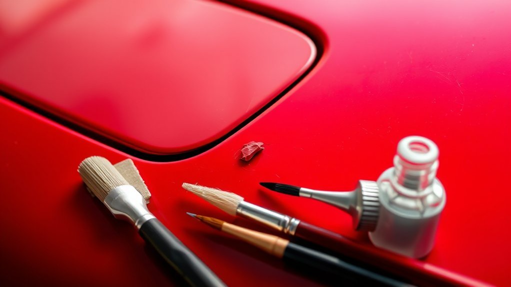 repairing paint chips effectively