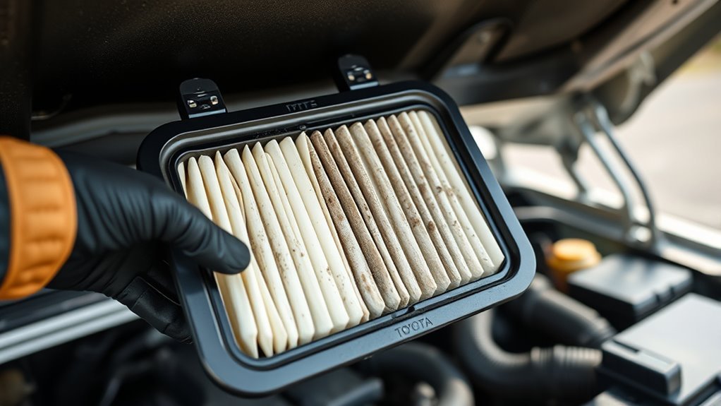 replace air filter regularly