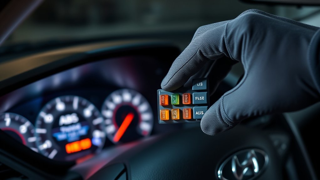 replace blown abs fuses