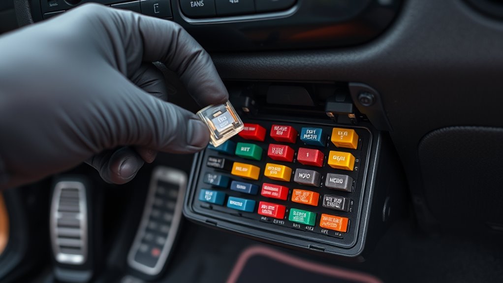 replace blown fuse quickly