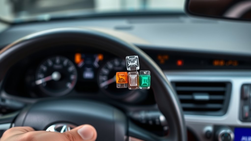 replace blown turn signal fuse