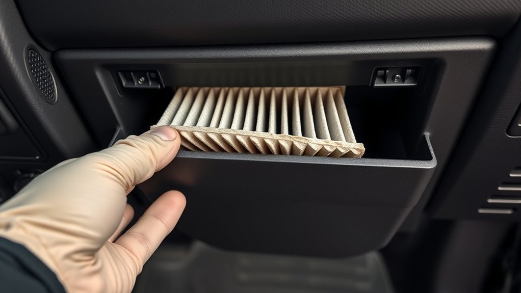 replace cabin air filter