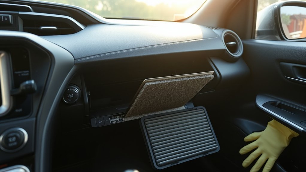 replace cabin filter regularly