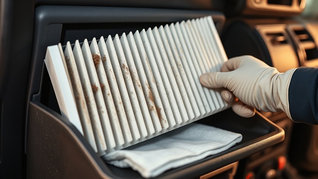 replace cabin filter regularly