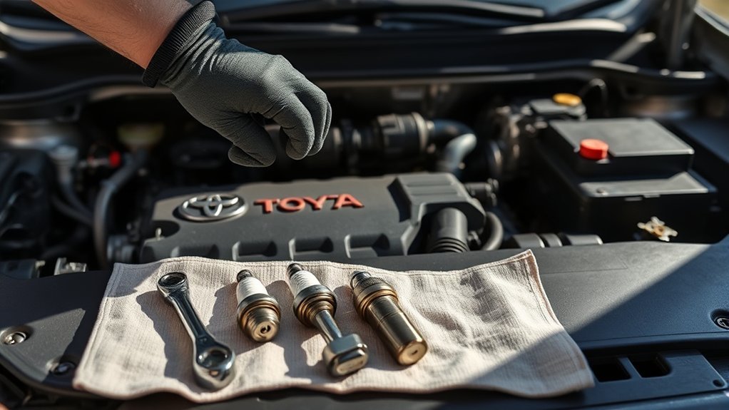 replace spark plugs regularly