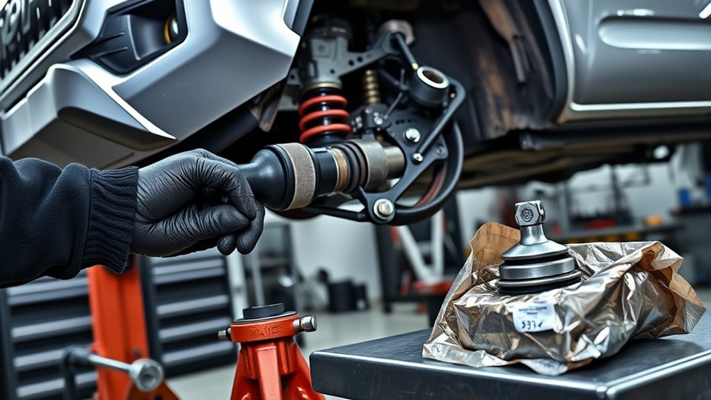 replace tacoma ball joints