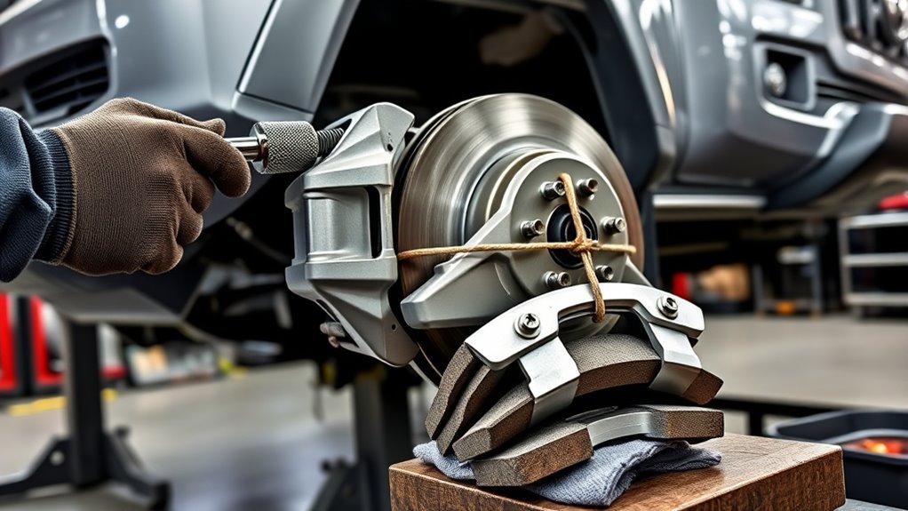 replace tacoma brake caliper