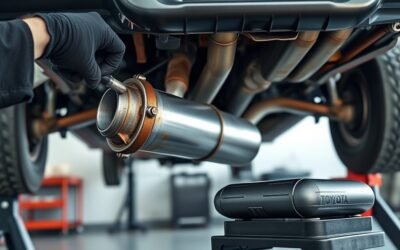 replace tacoma catalytic converter