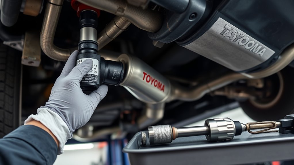 replace tacoma oxygen sensor